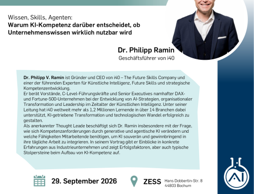 Keynote speech by Dr Philipp Ramin | HUMAINE Ideas Lab | 29 September 2026