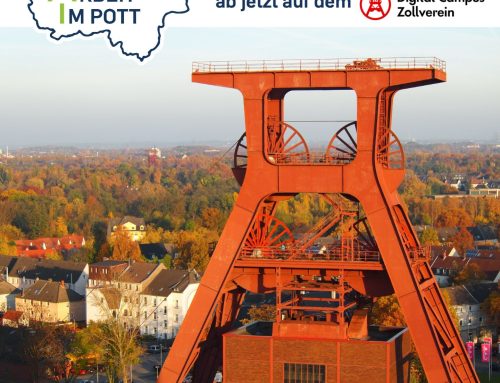 Ausstellung jetzt auf Zollverein – Zukunft. ARBEIT IM POTT beim Digital Campus